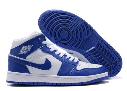 Air Jordan 1 Mid Kentucky Blue-BQ6472 104