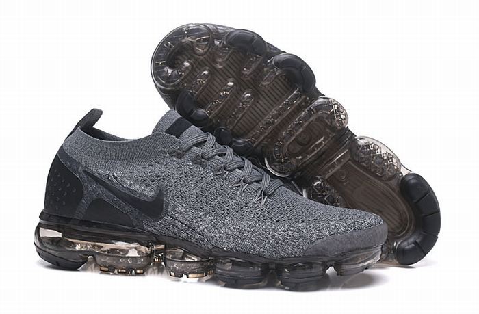 Nike Air VaporMax Flyknit 2.0 Mens Black Gray