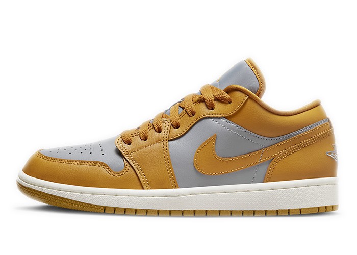 Air Jordan 1 Low &quotCurry Grey" - DC0774-020