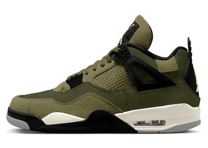 Air Jordan 4 Craft &quotMedium Olive" - FB9927-200